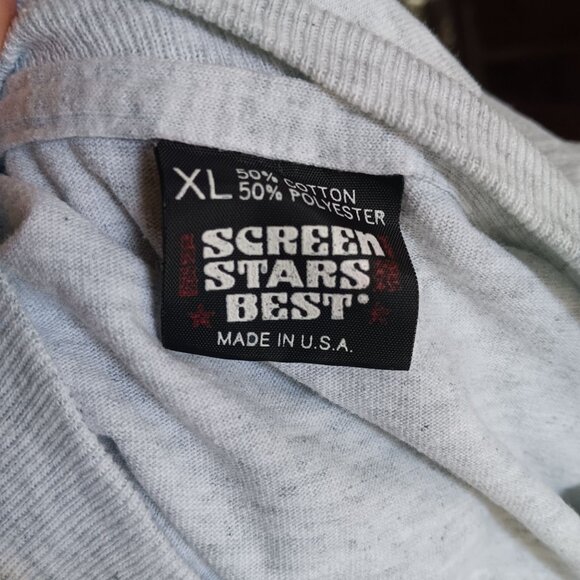 XL Vintage T-Shirt Single Stitch Bahamas Freeport Screen Stars 1990's Souvenir - Picture 6 of 6